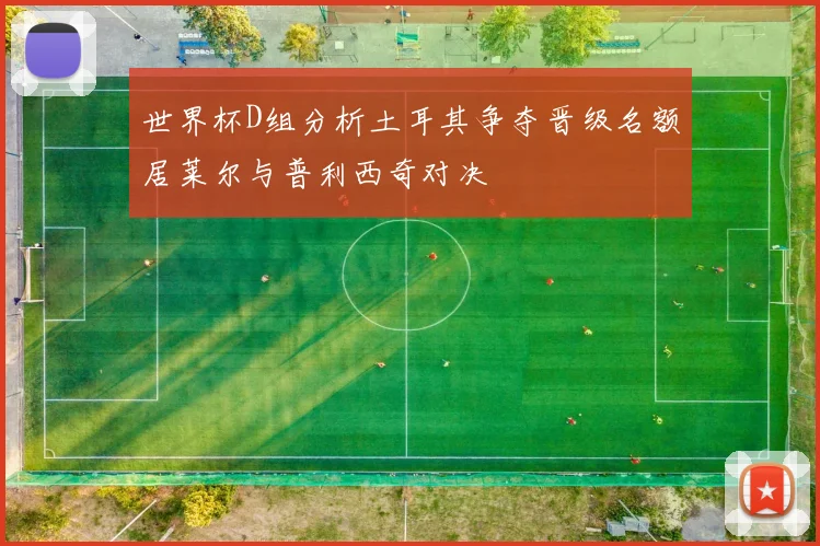 世界杯D组分析土耳其争夺晋级名额居莱尔与普利西奇对决